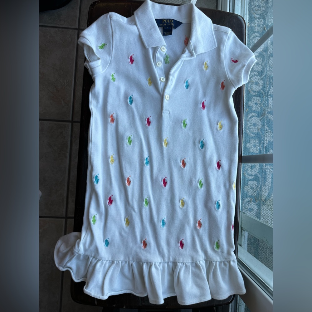 Polo Ralph Lauren (kids): girls polo dress. Barely used.